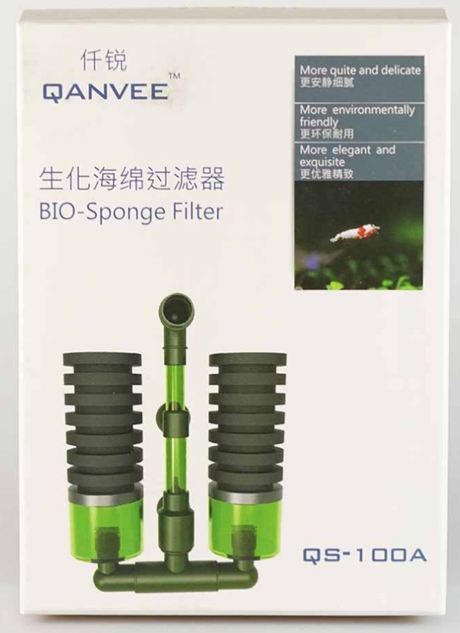 Qanvee QS-100A BIO-Sponge Filter
