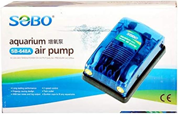 SOBO Aquarium Air Pump SB-648A