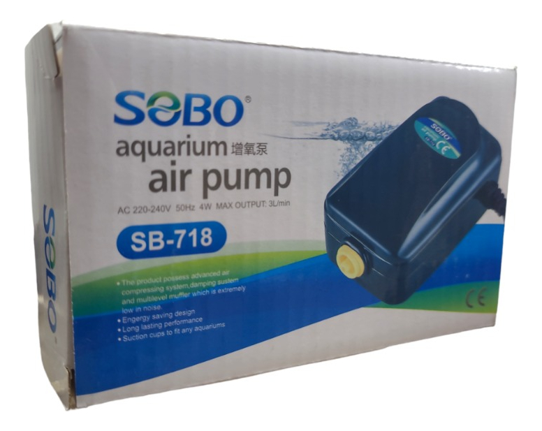 SOBO Aquarium Air Pump SB-718