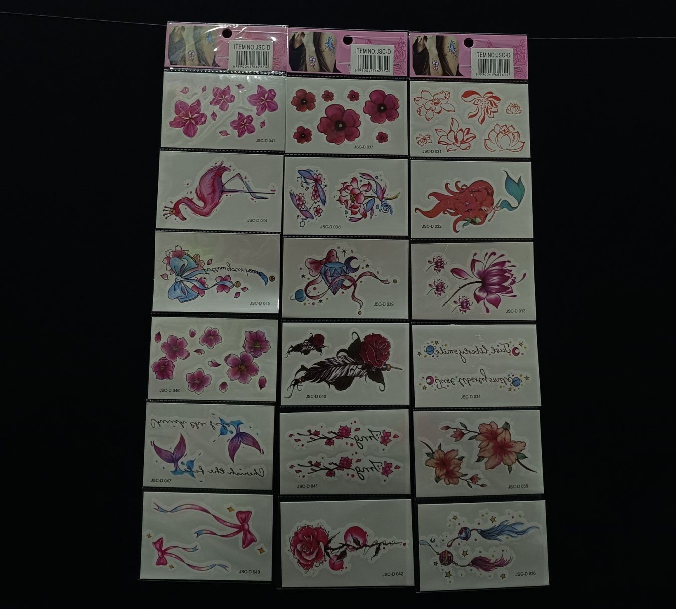 JSC-D Temporary Tattoo - Single 2