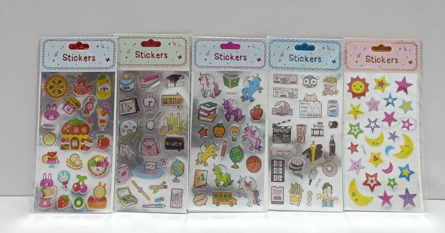 Sticker Sheets (Different Designs) - Single