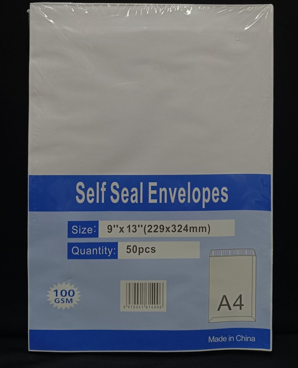 A4 White Envelope Pack (50pcs)