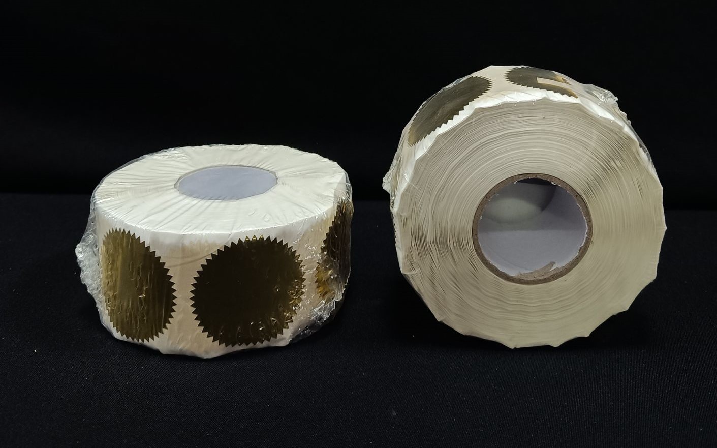 Matte Gold Seal Sticker Roll - 55mm/1000pcs